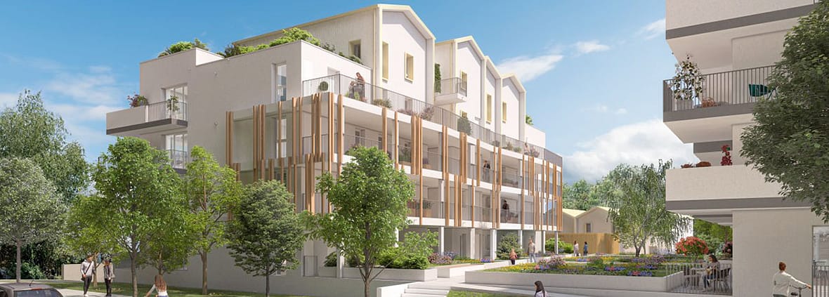 Où investir dans l’immobilier ? - Programme immobilier Les Jardins de Charles - Rezé (44) - Loi PINEL