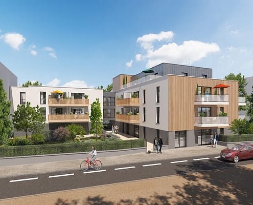 Où investir dans l’immobilier ? - Programme immobilier Carré des Arts 3 - Vertou (44) - Pinel - C3 Invest