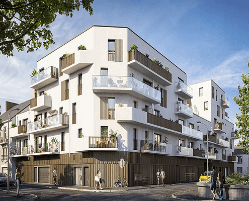 Où investir dans l’immobilier ? - Programme immobilier Dockside - Saint-Nazaire (44) - Loi PINEL - C3 Invest