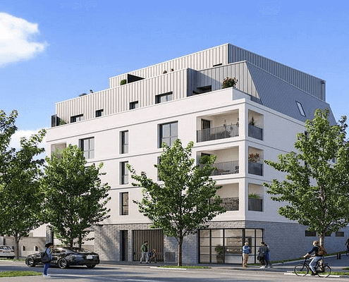 Où investir dans l’immobilier ? - Programme immobilier Le XLV - Nantes (44) - Loi PINEL - C3 Invest