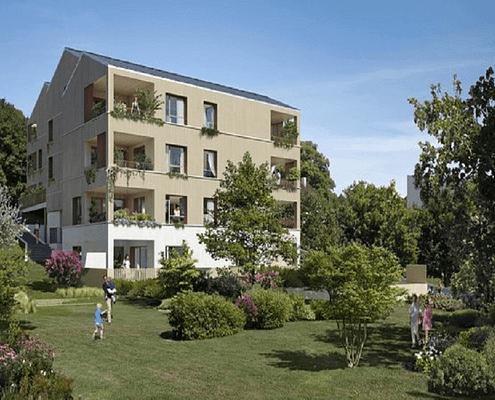Où investir dans l’immobilier ? - Programme immobilier Villas Erdre - Nantes (44) - Loi PINEL - C3 Invest