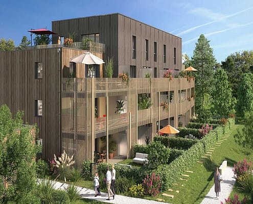 Où investir dans l’immobilier ? - Programme immobilier Espaces et Nature - Bouguenais (44) - Loi PINEL - C3 Invest