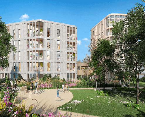 Où investir dans l’immobilier ? - Programme immobilier Les Jardins d'Amytis - Angers (49) - Loi PINEL - C3 Invest