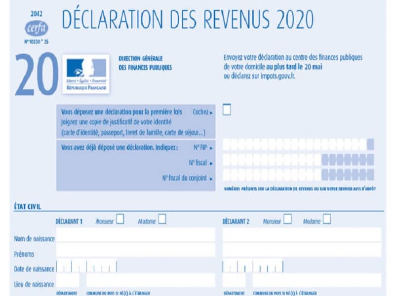 déclarations revenus 2020 - C3 Invest